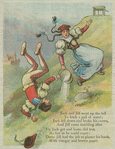 Jack and Jill went up the hill to fetch a pail of water.