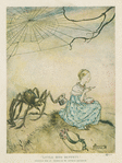 Little Miss Muffett.
