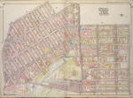 Brooklyn, Vol. 1, 2nd Part, Double Page Plate No. 29; Part of Wards 7 & 19, Section 7 & 8; [Map bounded by Marcy Ave., Heyward St., Lee Ave., Flushing Ave., Bedford Ave.; Including Willoughby Ave., Washington Ave., Cross St., Wallabout Channel, Division Ave.]