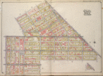 Brooklyn, Vol. 1, 2nd Part, Double Page Plate No. 30; Part of Wards 19 & 21, Section 6 & 8; [Map bounded by Heyward St., Broadway, Lewis Ave., Stockton St., Marcy Ave.; Including Willoughby Ave., Bedford Ave., Flushing Ave., Lee Ave.]; Sub Plan [Map bounded by Lewis Ave., Stockton St.]