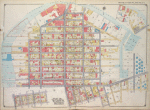 Brooklyn, Vol. 1, 2nd Part, Double Page Plate No. 34; Part of Ward 17, Section 9; [Map bounded by Newtown Creek, N. Henry St., Calyer St., Humboldt St., Meserole Ave.; Including Diamond St., Calyer St., Manhattan Ave., Greenpoint Ave., East River.]; Sub Plan No. 1 [Map bounded by Newtown Creek, Greenpoint Ave., Kingsland Ave.]; Sub Plan No. 2 [Map bounded by Calyer St., Diamond St., Meserole Ave., Manhattan St.]