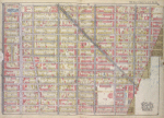 Brooklyn, Vol. 1, 2nd Part, Double Page Plate No. 39; Part of Wards 27 & 28, Section 11; [Map bounded by De Kalb Ave., Stockholm St., Stanhope St., Himrod St., Harman St., Greene Ave., Bleeker St., Menahan St.; Including Grove St., Linden St., Gates Ave., Palmetto St., Myrtle Ave., Wyckoff Ave., Cornelia St., Broadway]