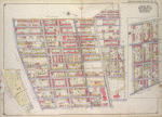 Brooklyn, Vol. 1, 2nd Part, Double Page Plate No. 44; Part of Ward 26, Section 13; [Map bounded by Elderts Ave., Atlantic Ave., Glen St., Forbell Ave., McKinley Ave. (Magenta St.), Autumn Ave.; Including McKinley Ave., Fountain Ave., Atlantic Ave., Logan St., Jamaica Ave.]; Sub Plan no. 1 [Map bounded by Atlantic Ave., Dresden St., Jamaica Ave., Logan St.]; Sub Plan no. 2 [Map bounded by boundary line of the boroughs of Brooklyn and Queens, Jamaica Ave., Force Tube Ave.]