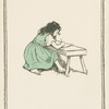 Heidi writing.