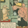 Old Mother Hubbard went to the cupboard to get her poor dog a bone.