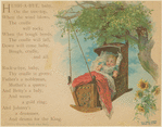 Hush-a-bye, baby, on the tree-top.