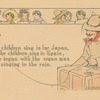 The children sing in far Japan....