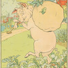 A pig in the garden