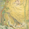 The wolf blows down the house of straw
