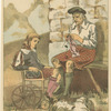 Young Walter listening to the tales of the old shepherd