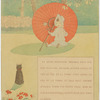 Girl with a parasol.