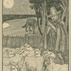 The shepherd and his flock.