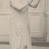 Ada "Bricktop" Smith, entertainer and nightclub owner, outside Café le Grand Duc, Paris