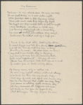 Redeemer, The. Holograph poem