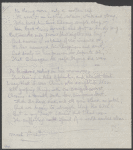 Redeemer, The. Holograph poem