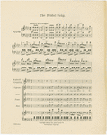 The bridal song