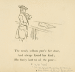 The needy seldom pass'd her door, ...