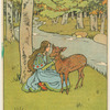 Hansel is turned into a fawn.