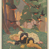 "The robins, taking pity on them, came and gently covered them over with leaves."