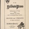 Program for the appearance of Diaghilev's Ballets Russes at the Valencia Theatre, San Francisco, January 3, 1917