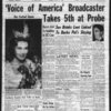 Voice of America' Broadcaster Takes 5th at Probe