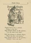 Simple Simon met a pieman going to the fair.
