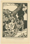"The giant was forced to carry the tree and the tailor besides."