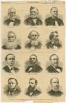 The twelve apostles of the Mormon Church