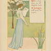 With a leaf from an old English book--a jonquil will serve for a pen.