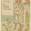 Single daisies were not in her eye, for the grass was just newly mown.