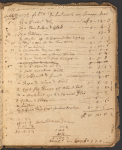 Account book, 1772