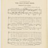 The old stage door