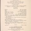 Program for the appearance of Diaghilev's Ballets Russes at Harmanus Bleecker Hall, Albany, February 24, 1917