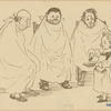 The barber's customers