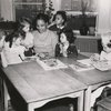 Teacher with students at the Bronx River Housing Project