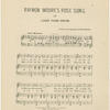 Rose song, or, Love's young dream