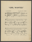 Girl wanted