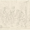 "He took his place once more on the bench at the inn-door"