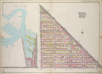 Brooklyn, Vol. 1, Double Page Plate No. 24; Part of Wards 21 & 25, Section 6; [Map bounded by Broadway, Hancock St., Reid Ave.]; Sub Plan [Map bounded by East River, Washington Ave., Flushing Ave., U.S. Navy Yard, Wallabout Channel]