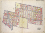 Brooklyn, Vol. 1, Double Page Plate No. 28; Part of Wards 11 & 20, Section 7; Map bounded by Flushing Ave., Washington Ave., Willoughby Ave., Washington Park; Including De Kalb Ave., Hudson Ave., Fulton St., Johnson St., Navy St.