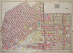 Brooklyn, Vol. 1, 2nd Part, Double Page Plate No. 29; Part of Wards 7 & 19, Section 7 & 8; [Map bounded by Marcy Ave., Heyward St., Lee Ave., Flushing Ave., Bedford Ave.; Including Willoughby Ave., Washington Ave., Cross St., Wallabout Channel, Division Ave.]