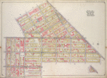 Brooklyn, Vol. 1, 2nd Part, Double Page Plate No. 30; Part of Wards 19 & 21, Section 6 & 8; [Map bounded by Heyward St., Broadway, Lewis Ave., Stockton St., Marcy Ave.; Including Willoughby Ave., Bedford Ave., Flushing Ave., Lee Ave.]; Sub Plan [Map bounded by Lewis Ave., Stockton St.]