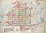 Brooklyn, Vol. 1, 2nd Part, Double Page Plate No. 34; Part of Ward 17, Section 9; [Map bounded by Newtown Creek, N. Henry St., Calyer St., Humboldt St., Meserole Ave.; Including Diamond St., Calyer St., Manhattan Ave., Greenpoint Ave., East River.]; Sub Plan No. 1 [Map bounded by Newtown Creek, Greenpoint Ave., Kingsland Ave.]; Sub Plan No. 2 [Map bounded by Calyer St., Diamond St., Meserole Ave., Manhattan St.]