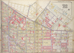 Brooklyn, Vol. 1, 2nd Part, Double Page Plate No. 38; Part of Wards 18 & 27, Section 10-11; [Map bounded by Flushing Ave., Morgan Ave., Meserole St., Gardner Ave.; Including Johnson Ave., Cypress Ave., De Kalb Ave., Broadway]; Sub Plan [Map bounded by De Kalb Ave., Flushing Ave., Seneca Ave.; Including Meserole St., Gardner Ave, Johnson Ave.]