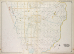 Brooklyn, Vol. 1, 2nd Part, Double Page Plate No. 46; Part of Wards 26, Section 14; [Map bounded by Dumont Ave., boundary line of the boroughs of Brooklyn and Queens, Vandalia Ave.; Including Crescent St., Fairfield Ave., Fountain Ave.]