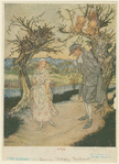 Sauntering along in the twilight