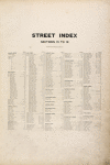 Street Index [Front]