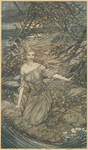 He saw by the moonlight momentarily unveiled, a little island encircled by the flood ; and there under the branches of the overhanging trees was Undine."