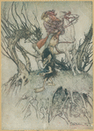 At length they all pointed their stained fingers at me."