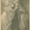 The Vizier's daughter entreating the consent of her father.